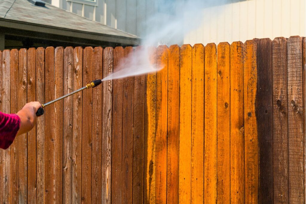 Fence Washing