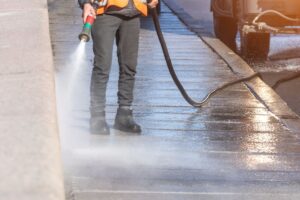 High-Pressure Cleaning